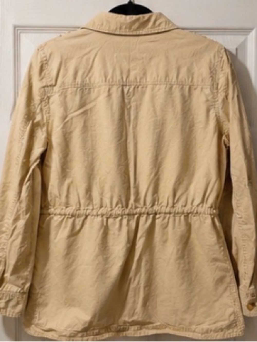 Teenie Weenie Beige Utility Safari Jacket Floral Detail Size M - Picture 3 of 6